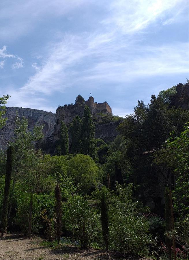 Maison Au Coeur De Fontaine De Vaucluse, Nichee Sur Le Rocher Et Surplombant La Sorgue المظهر الخارجي الصورة